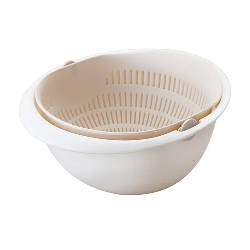 

Двухслойная корзина для мытья фруктов и овощей