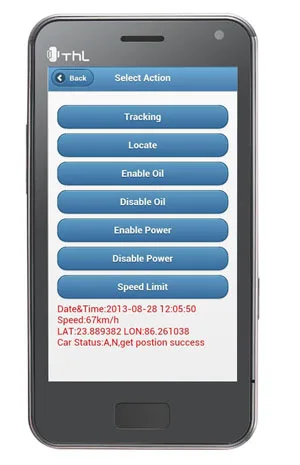 web based gps gprs tracking software/platform for tracker GV300 GV55 GV200 GV65 GS100 enlarge