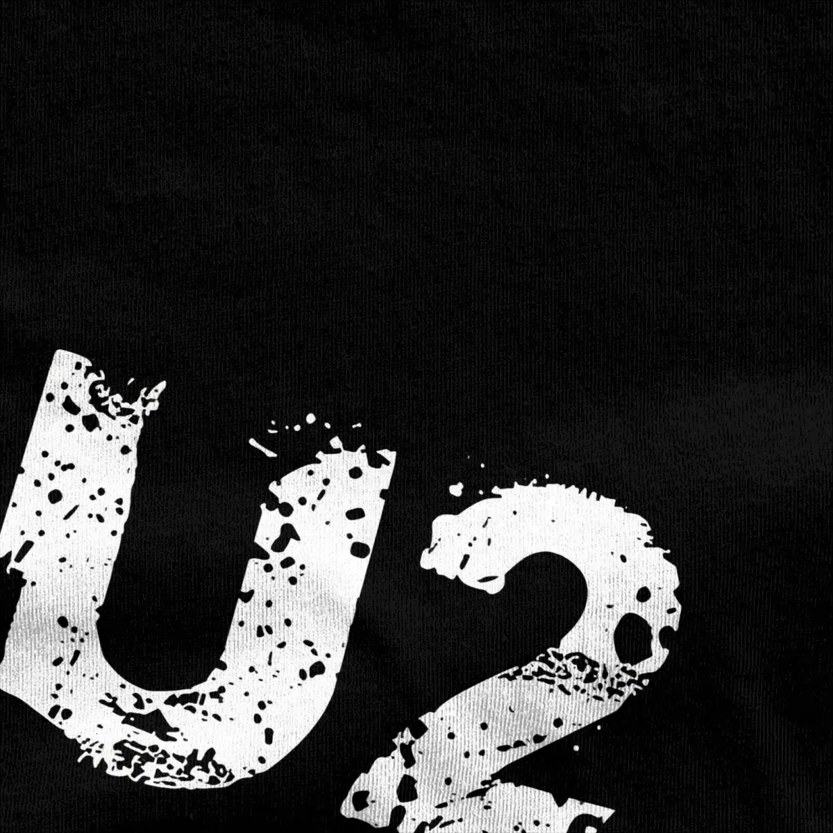 Металлическая музыкальная лента U2 Мужские хлопковые футболки с круглым вырезом