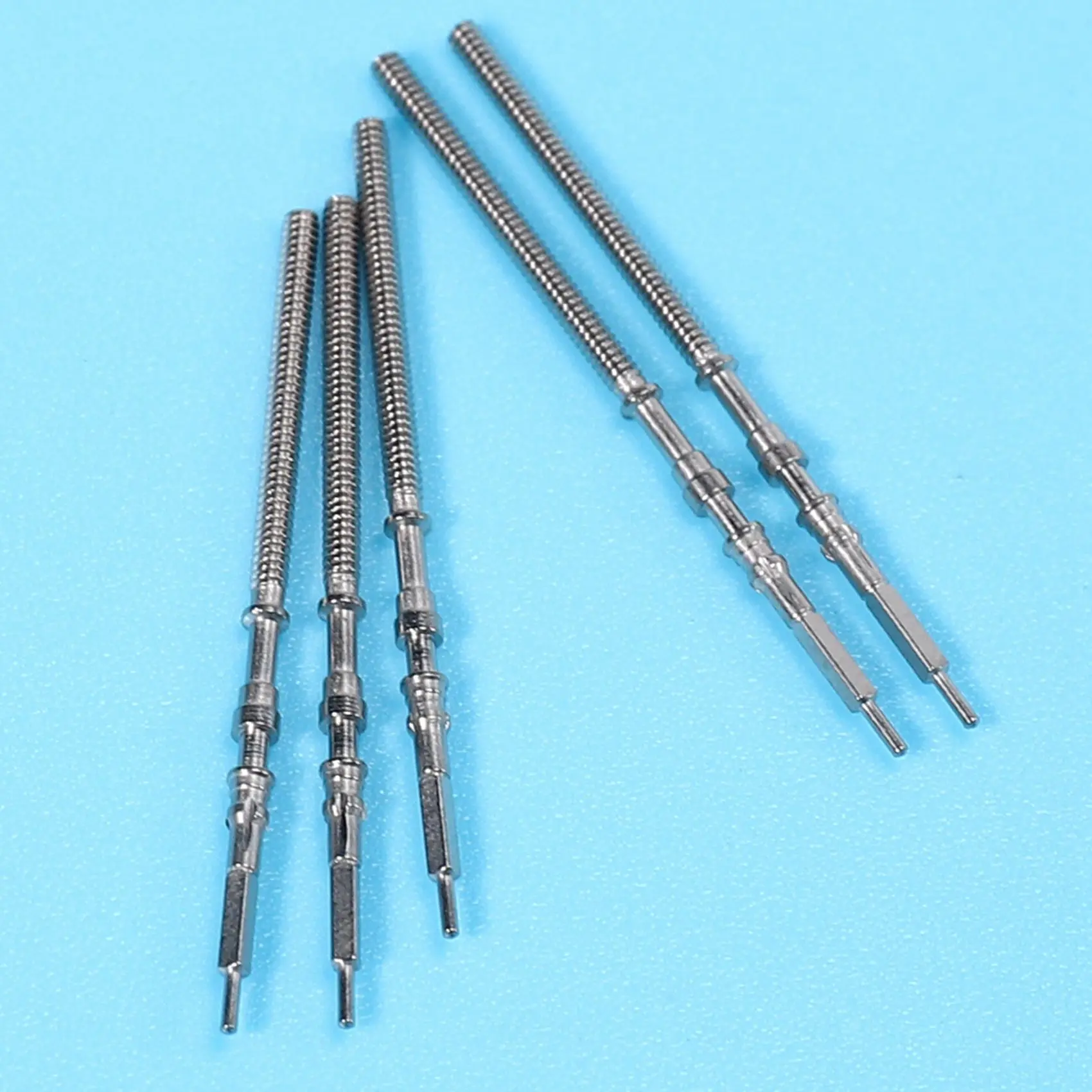 5Pcs Movement Watch Steel Stem Crown Kit Watch of Parts NH35 NH36 NH38 NH39 Movement Watch Stem Spare Parts