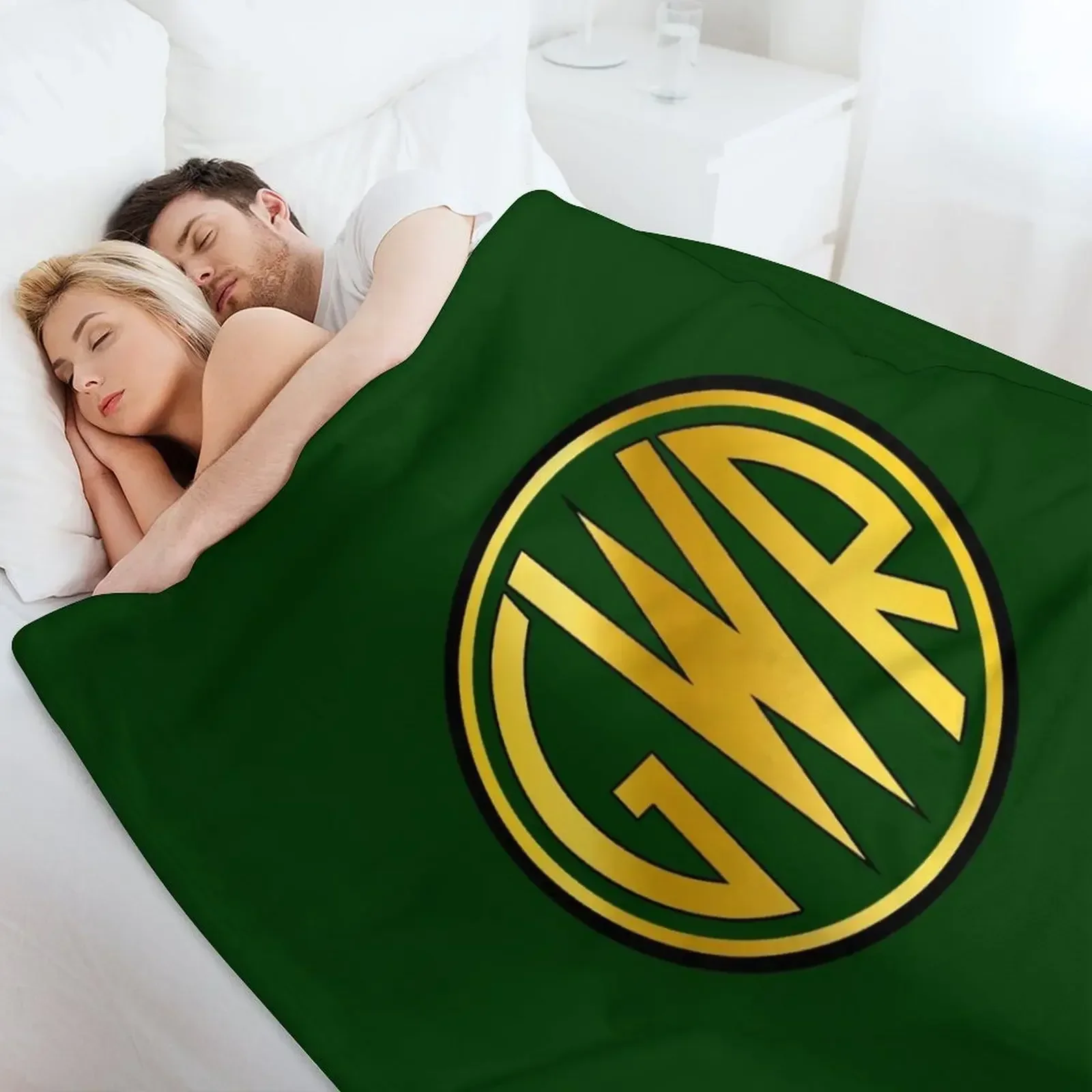 GWR Roundel или пуговица рубашки (1934-192) Плед Пушистые одеяла Диваны украшения Мягкие