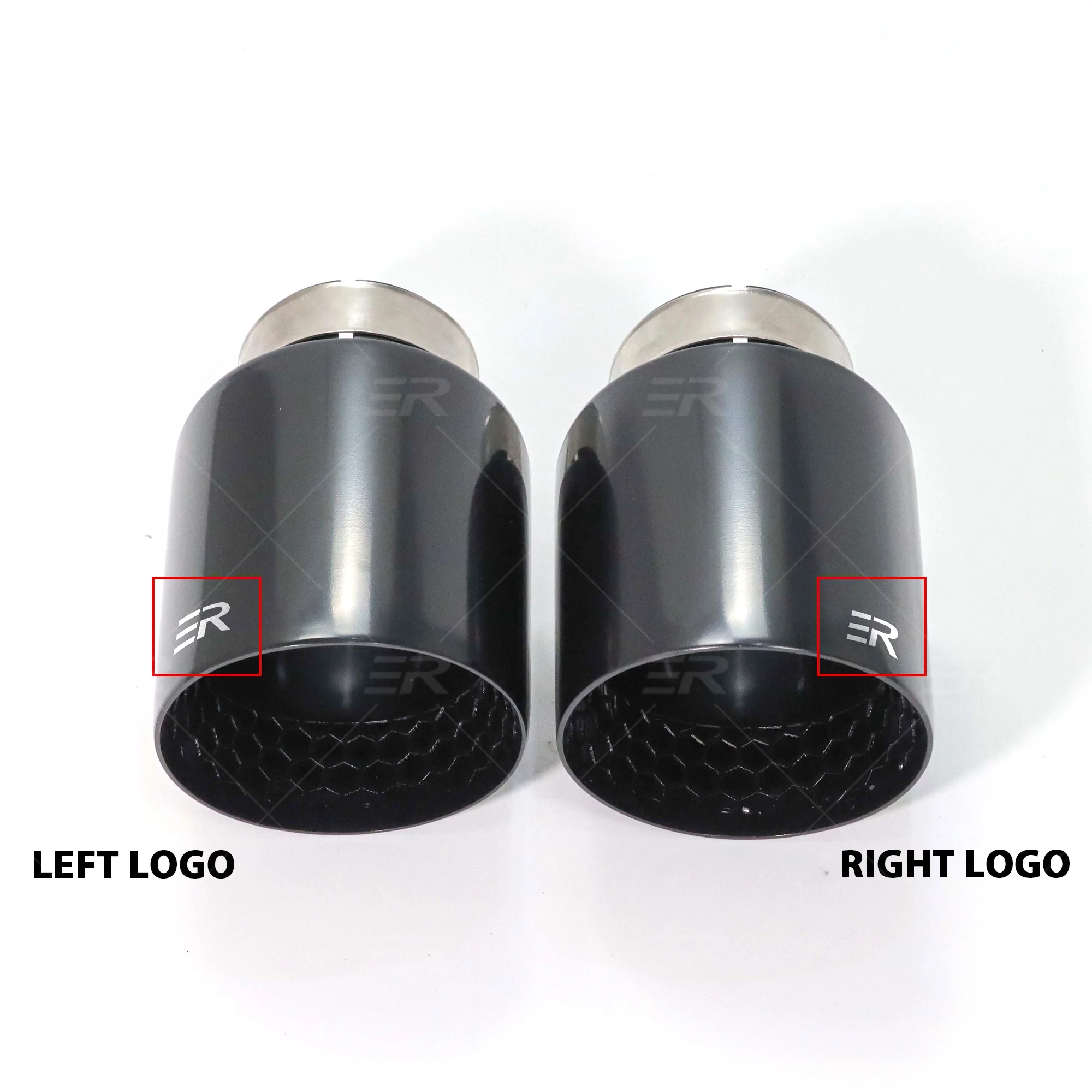 Наконечник Выхлопной Трубы ER Upgrade аксессуары для автомобиля сотовый матовый