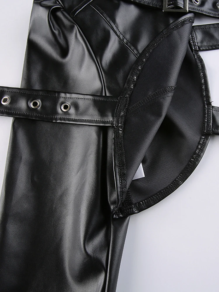 Lautaro Весенний укороченный топ асимметричной формы с длинным рукавом на одно