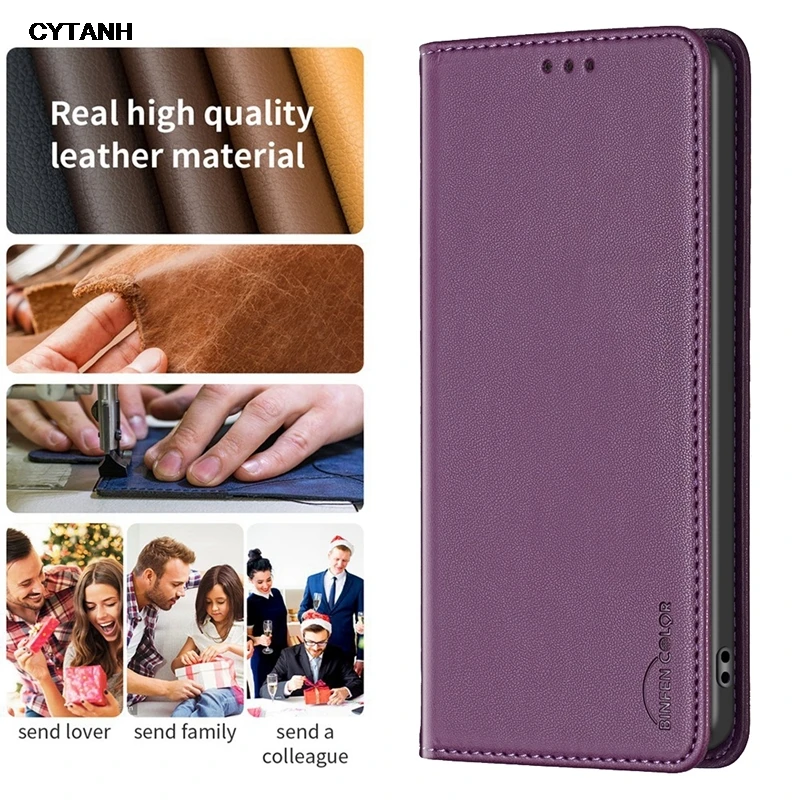 Магнитный чехол на Honor 90 Lite кожаный флип-чехол для телефона Funda Huawei lite Honor90 Pro слоты