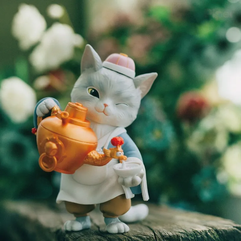 

Sesame Meow Series Blind Box Toys Guess Bag Anime Action Figure Desk Ornaments Suprise Box for Girls Christmas Gift