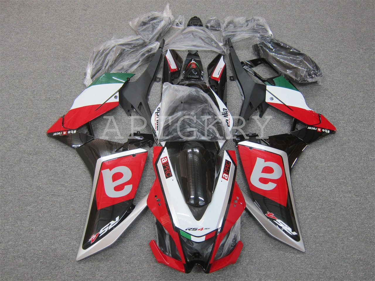 

High Quality Plastic Shell Motorcycle Fairing kit Fit For Aprilia RS4 50 RS125 2012 2013 2014 2015 Bodywork Set Black Red