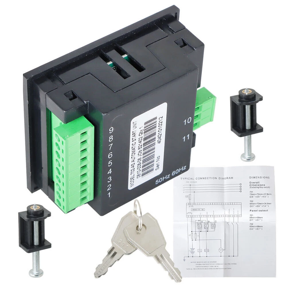 

DSE702K-AS Auto Start Generator Panel Controller Board Panel 8 V To 35 V DC Continuous Power Supply Electrical Equipment