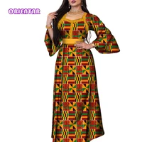 new african dresses for women 4xl 5xl size bazin riche long maxi dress femme robe african clothes dashiki dress wy9129