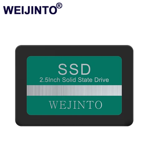 WEIJINTO SSD 128 Гб SATA3 2,5 дюйма 256 ГБ 500 ГБ 512 ГБ 1 ТБ жесткий диск 360 гб 720 ГБ твердотельный диск HD HDD для настольного ПК ноутбука