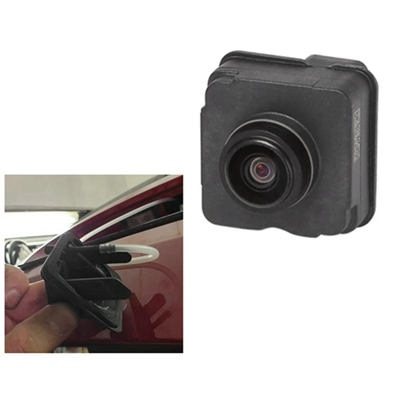 

Автомобильная Передняя панорамная камера видеонаблюдения с кронштейном для Peugeot 308 3008 Citroen Berlingo C5 Aircross Jumpy 9809301080