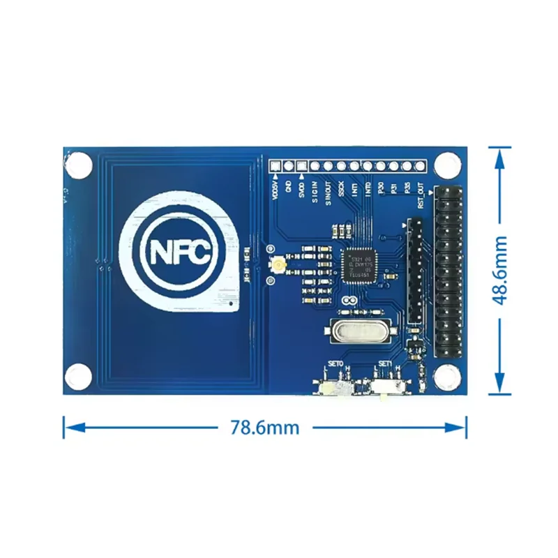 Фото 1 шт. Модуль считывателя RFID-карт PN532 NFC Precise IC Card Reader Module Shield V3 13.56 МГц SPI IIC I2C UART 3.3В NFC-плата для Arduino R3 Raspberry PI №2