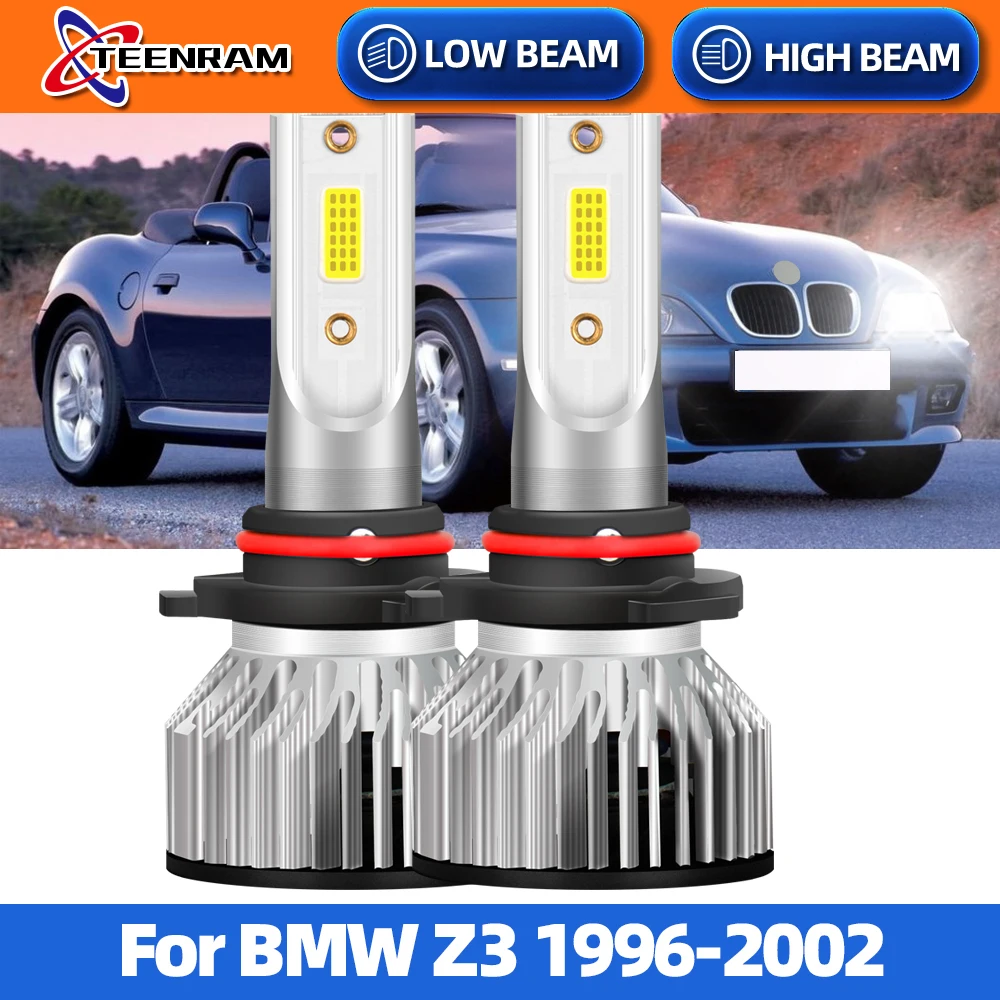 

LED Car Headlight Bulb 12000LM 90W 9005 9006 HB3 HB4 High Low Beam Auto Light 12V For BMW Z3 1996 1997 1998 1999 2000 2001 2002