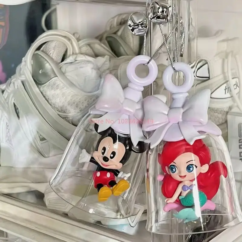 Серия колокольчиков Disney 100 слепая коробка куклы ручной работы загадочная милый