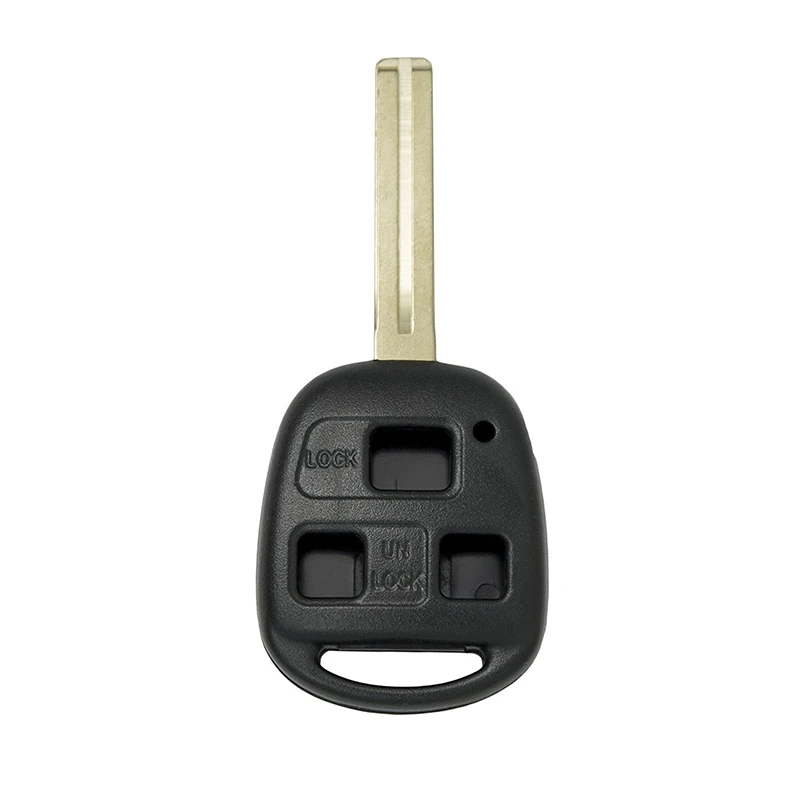 

Portable Remote Fob Uncut Durable Universal Replacement Key Case Shell Case Shell Keyless Key Replacement Case Key Shell