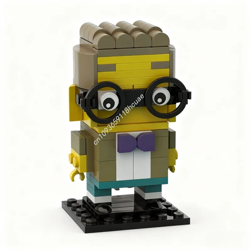 Набор из 123 деталей MOC: Мистер Смитчерс — сатирический анимационный ситком Brickheadz. Конструктор, развивающая игрушка, подарок на праздник. (art.: 3920db5bf42fe) - 3920db5bf42fe