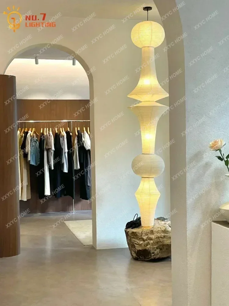 Японский подвесной светильник Wabi-sabi Akari Noguchi модель E27 современные подвесные