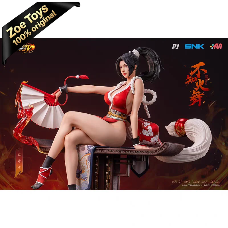 Фото Лицензионная фигурка Май Ширануи 1/6 от SNK×JQ×PIJI Studio по игре The King of Fighters XIV, серия New Era, высокодетализированная, с высокой степенью восстановления деталей. №4