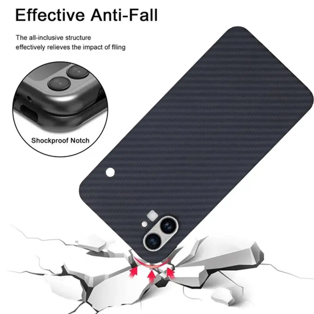 

Ультратонкий чехол из арамидного волокна для телефона 1 A2r6, с защитой от падения