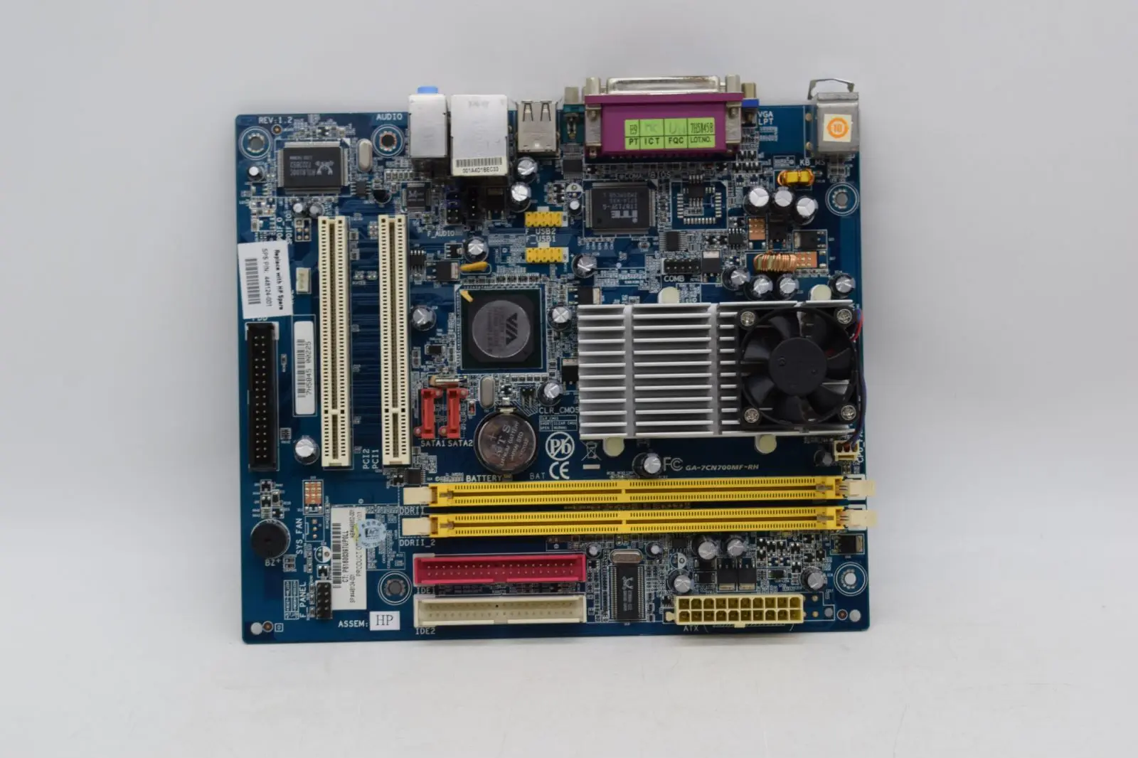 

Материнская плата для HP 7CN700MF-VIA Mm2500 446652-001, встроенный вентилятор, материнская плата Ddr3 Ram