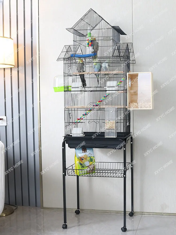 Роскошный большой вольер попугай универсальная большая вилла брат тигровая кожа