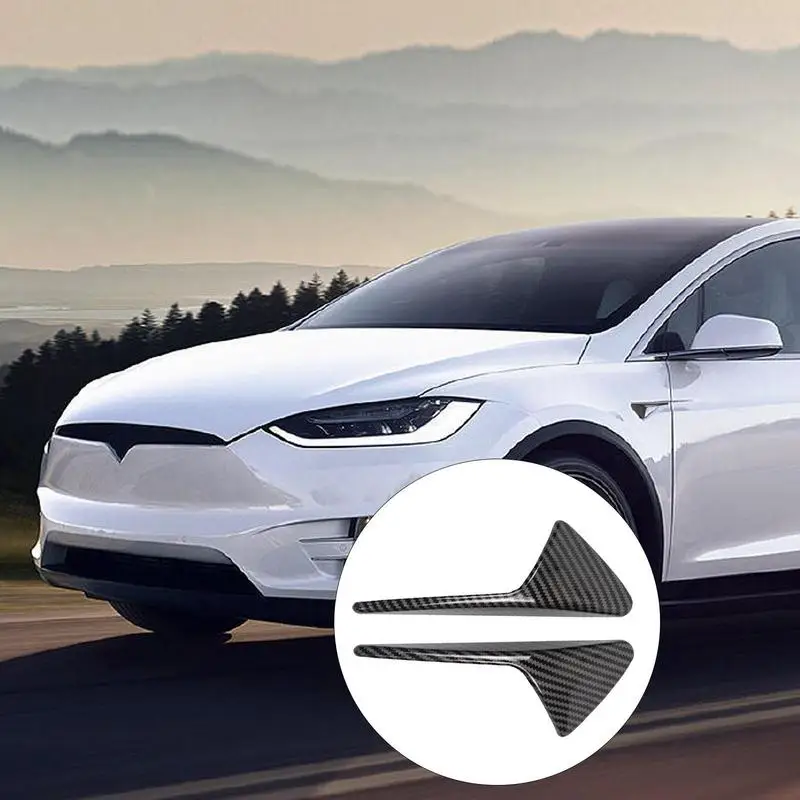 

For Tesla Model 3 Y Side Door Camera Protective Cover 2pcs ABS Material Anti Ultraviolet Protection Cover Car Accessories