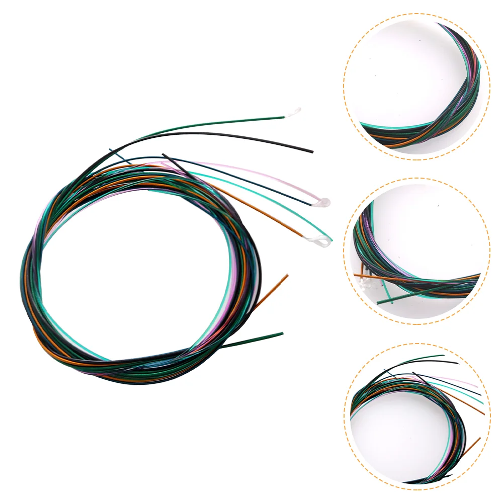 

Guitar Strings String Acoustic 6 Set Replacement Durable Steelnylon Practical Wire Folk Classical Bass Electric Supplieswooden