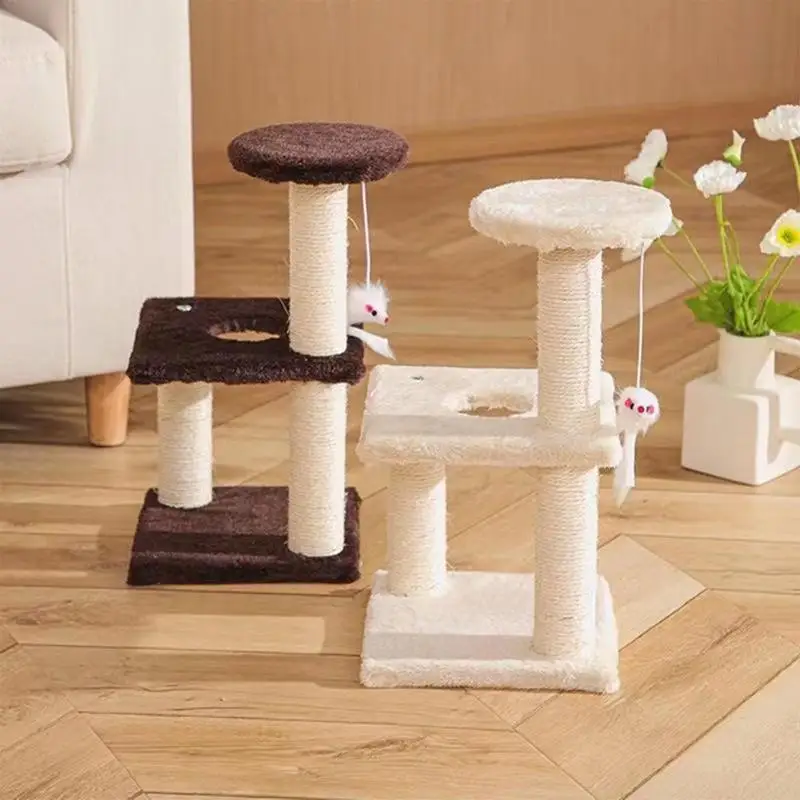 

Large Kitten Cat Tree Cat Scratcher Cat Scratching Post Climbing Activity Centre Easy Installation Cat Toys