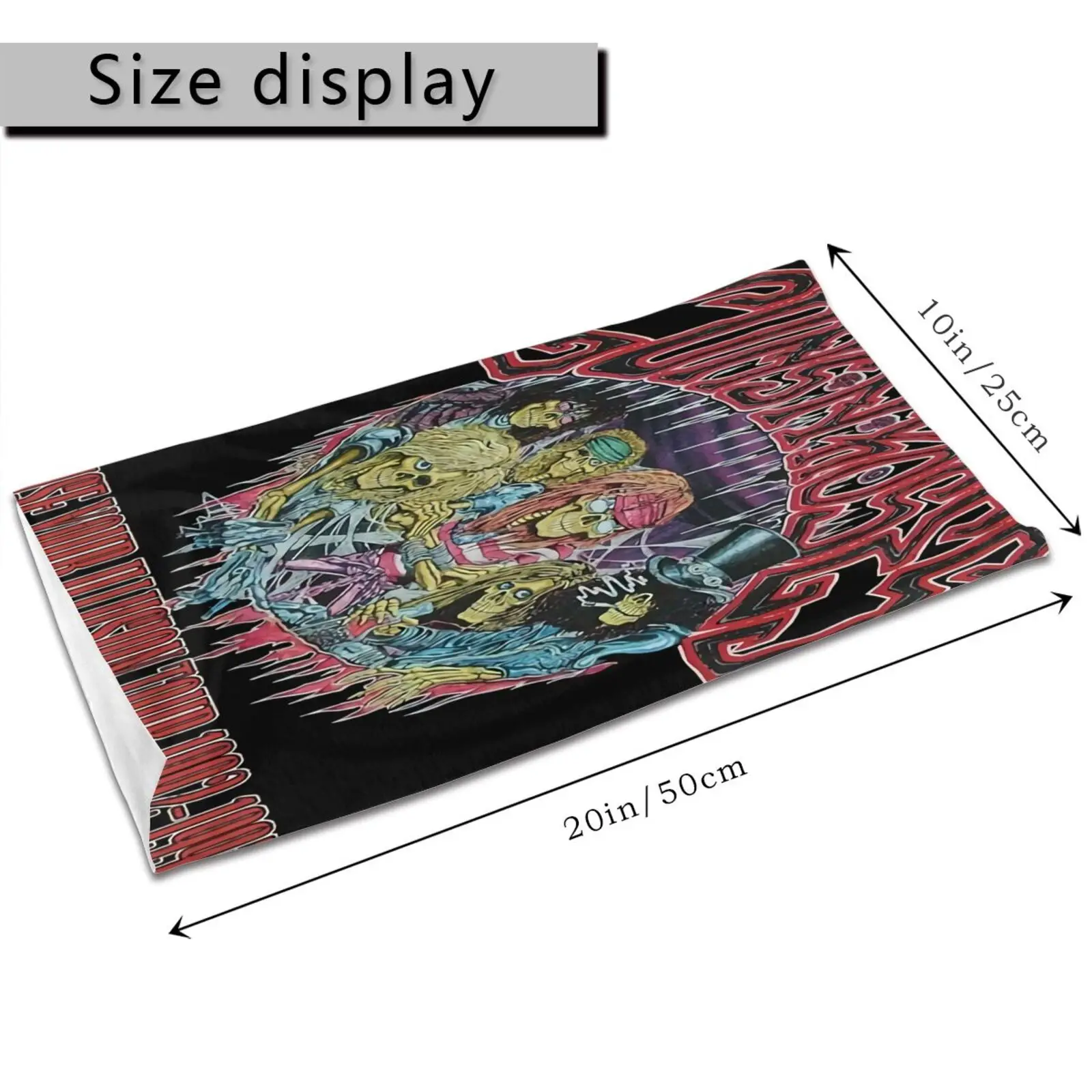 Guns N Roses Use Your Illusion 1505 Men's Balaclava Buff On Neck Tactical Hunting mask Ski Man Scarf Anime |