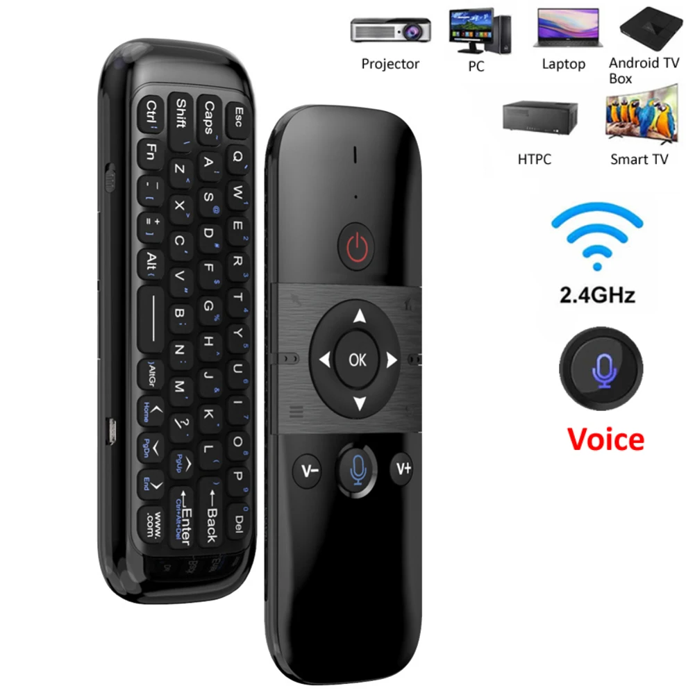 

Мини-Пульт ДУ M8 Fly Air Mouse, 2,4 ГГц, с голосовым управлением