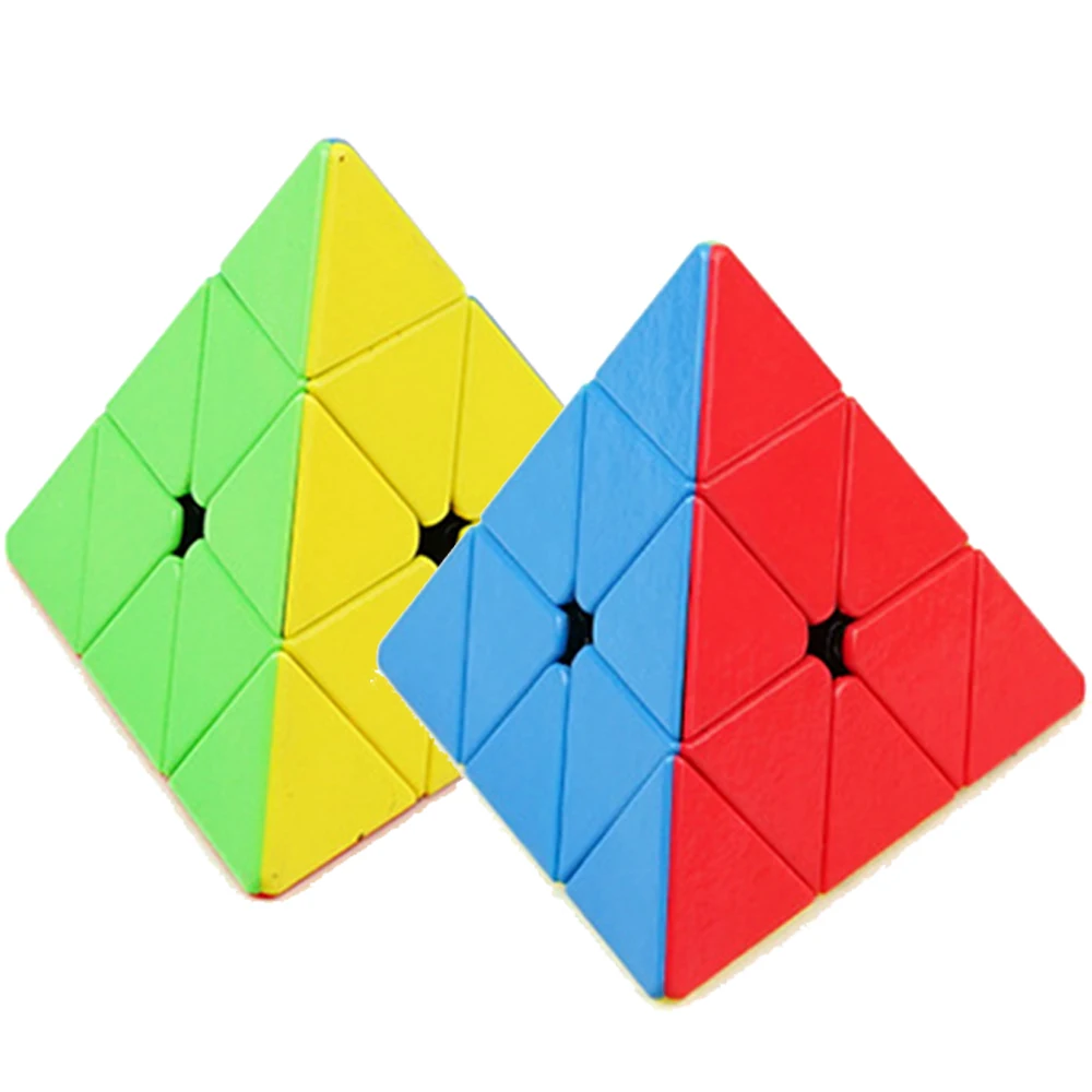 

Pyramix 3x3x3 Triangle Magic Cube Shengso 3*3 ShengShou SENGSO Mix 4 Color Piraminx Pyramide Hungarian Pyranmix Prymix 3D Puzzle