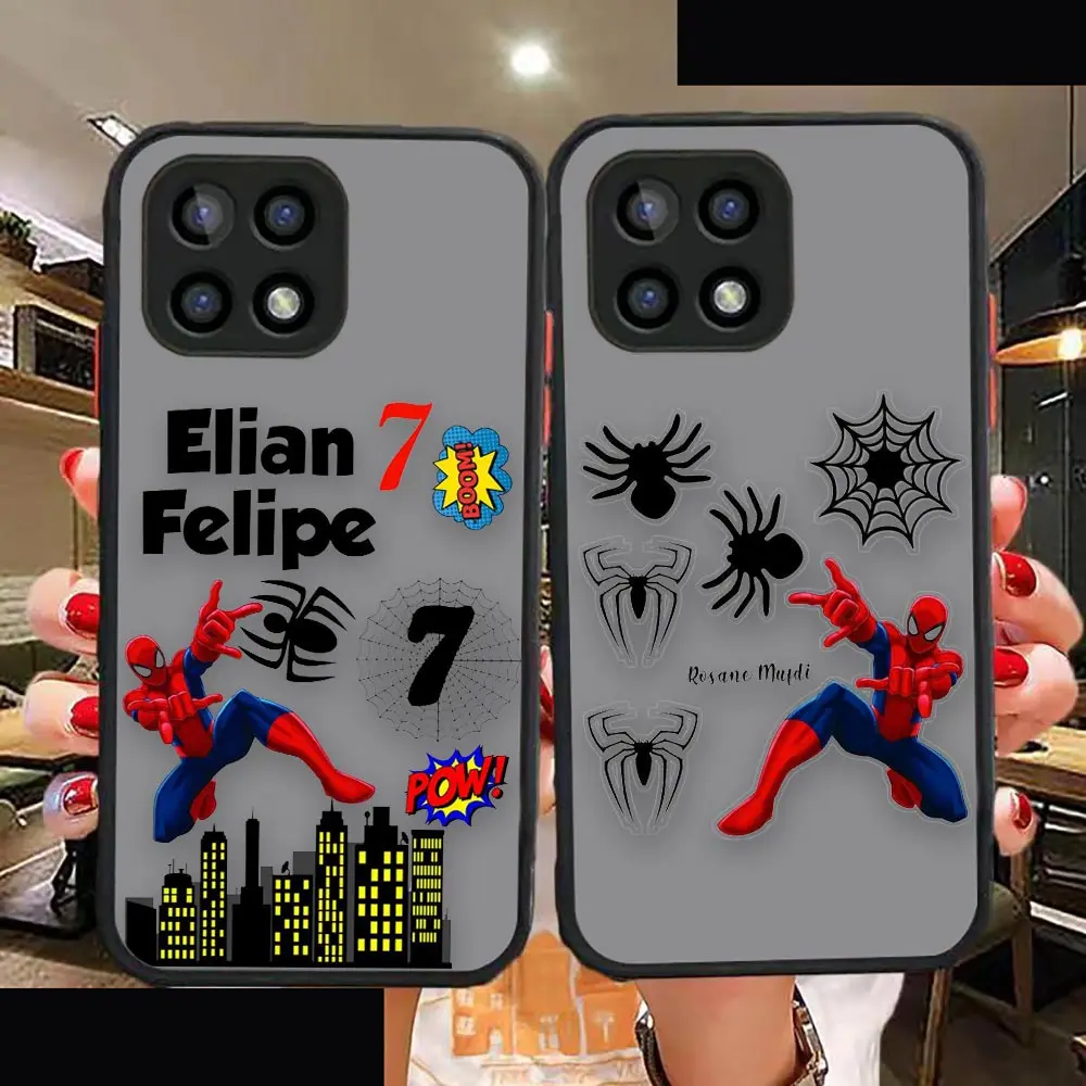 

Matte Case Funda Coque For OPPO A94 93 92 92S 91 83 74 73 72 71 16K 15 5 4G 5G 2020 2022 Case Marvel Legends Series Spider-man​