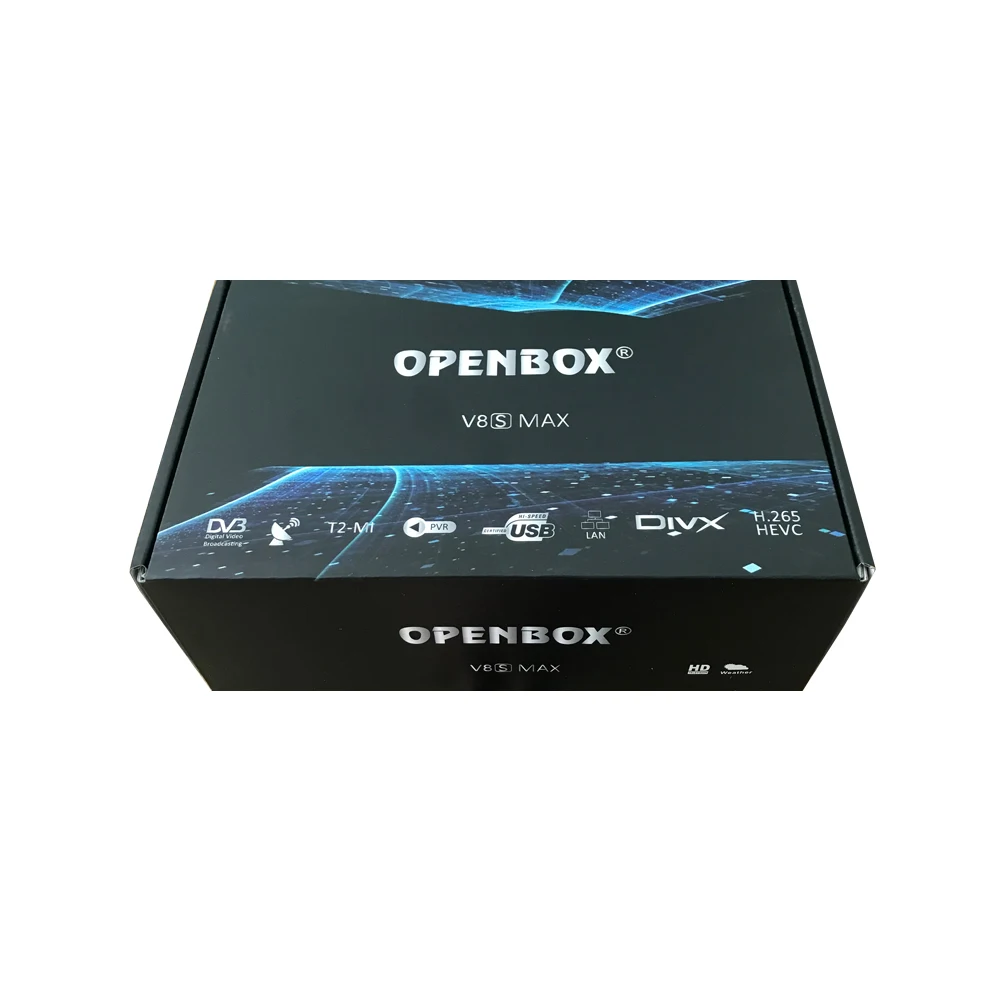 

OPENBOX V8S MAX FHD ALI3521 Satellite TV Receive Decoder Xtream H.265 Hevc Fhd Stb Cccamd Media Player