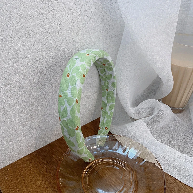 Повязка для волос в пасторальном стиле с широкими боками девочек |