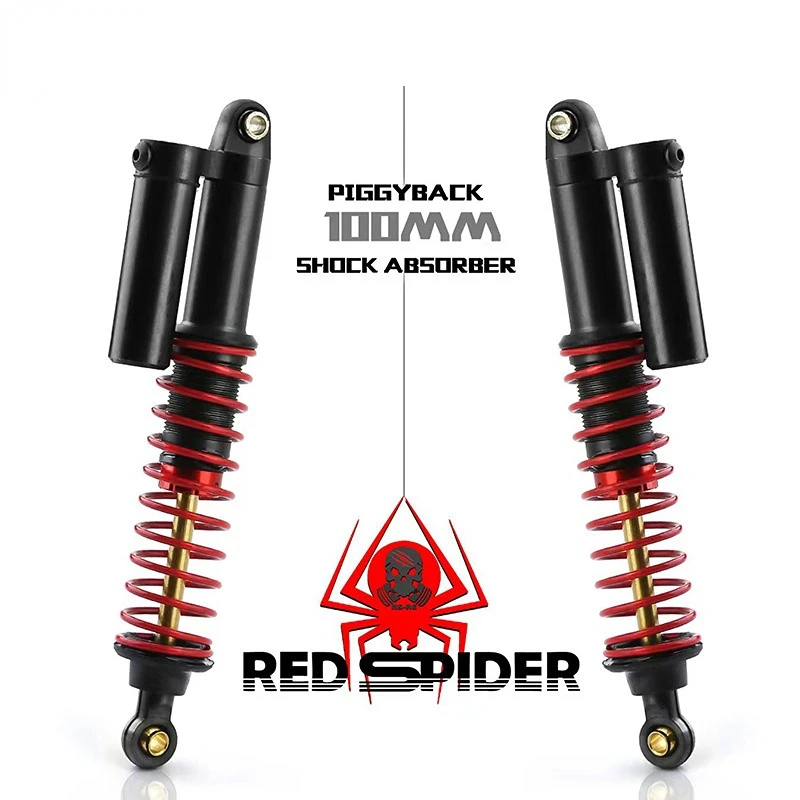 

RS Red Spider 1/10 Simulated Climbing Vehicle Negative Pressure Shock Absorber SCX10 90046 TRX4 Ghost Universal R100