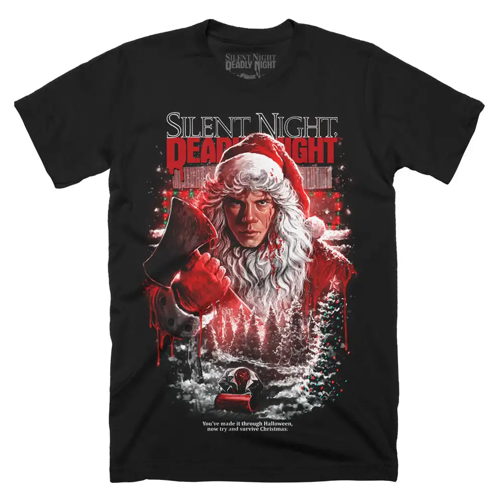 Футболка Silent Night Deadly Santa's Slay