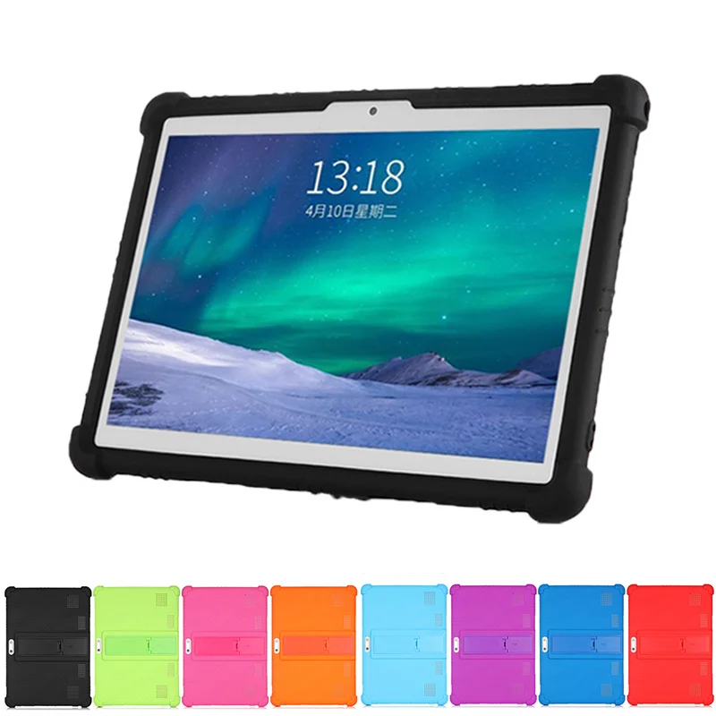 Tablet 10.1 Universal Case Soft Silicone non-slip for 10 10.1 inch Android Tablet PC Soft Shockproof Cover Case Surprise price