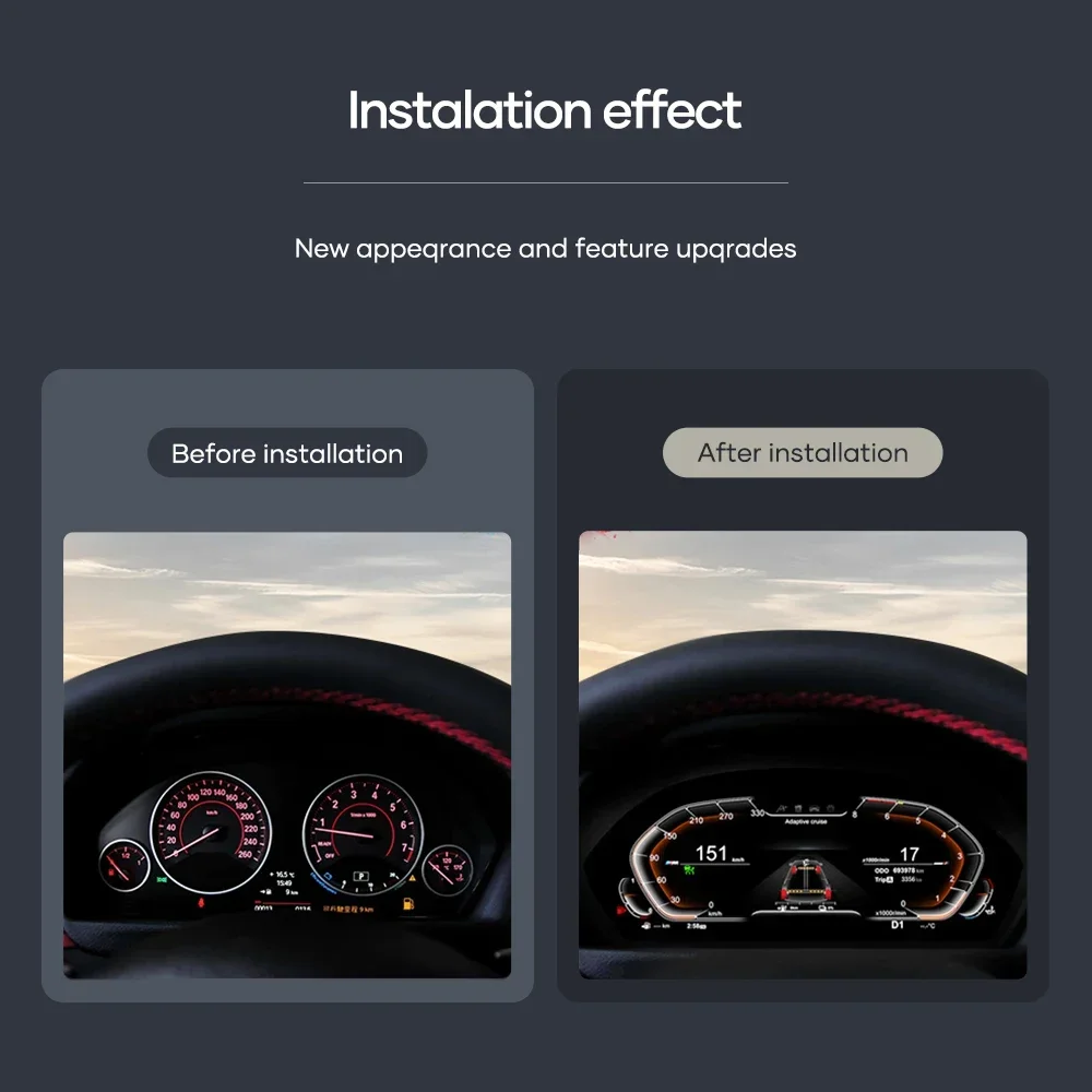12 3 &quot1920*720 автоматическая панель ЖК-дисплея для BMW 4 серии F30 F31 GT-F34 F32 F33 F36 418D