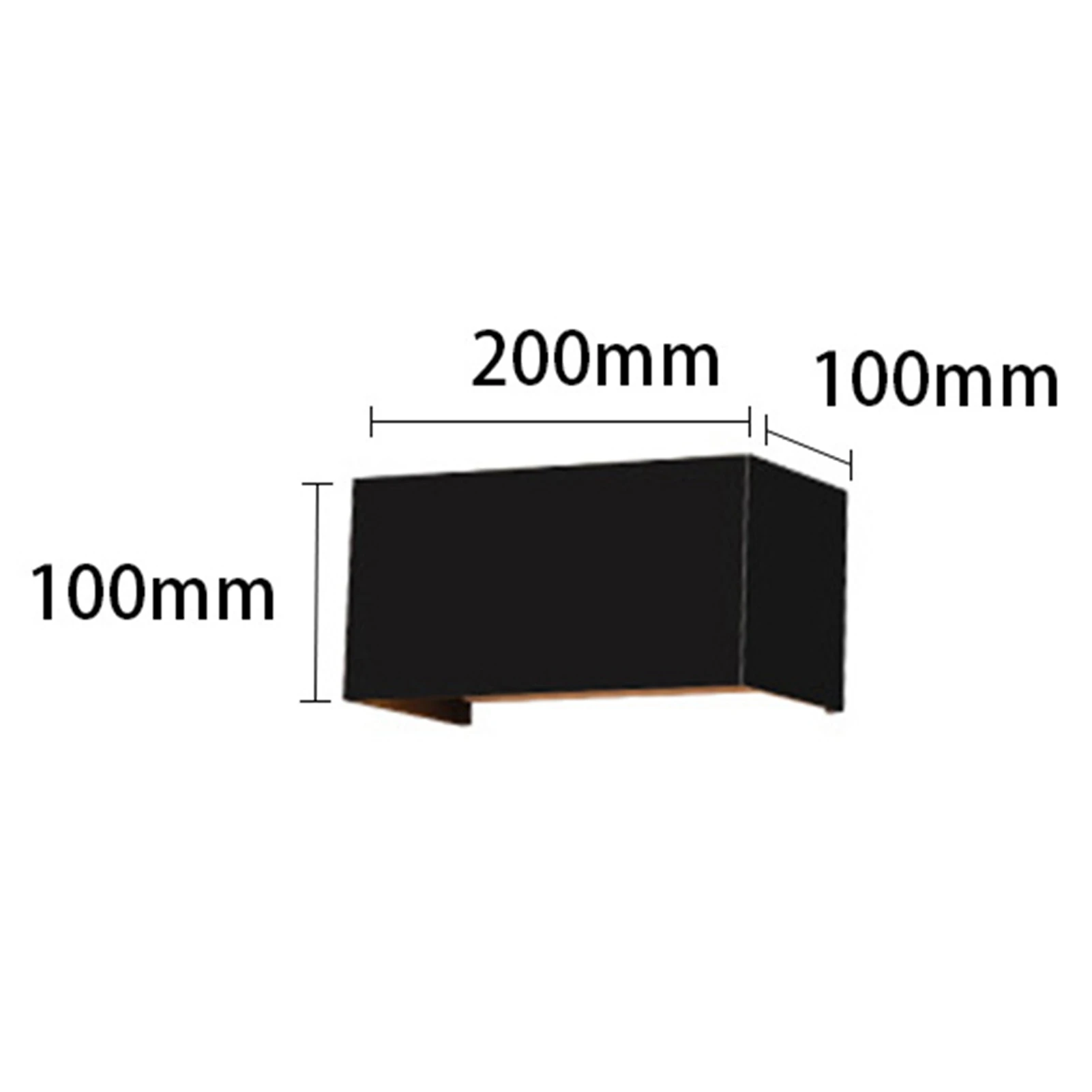 Внешняя настенная лампа дневного света водонепроницаемость IP65 мощность 24 Вт