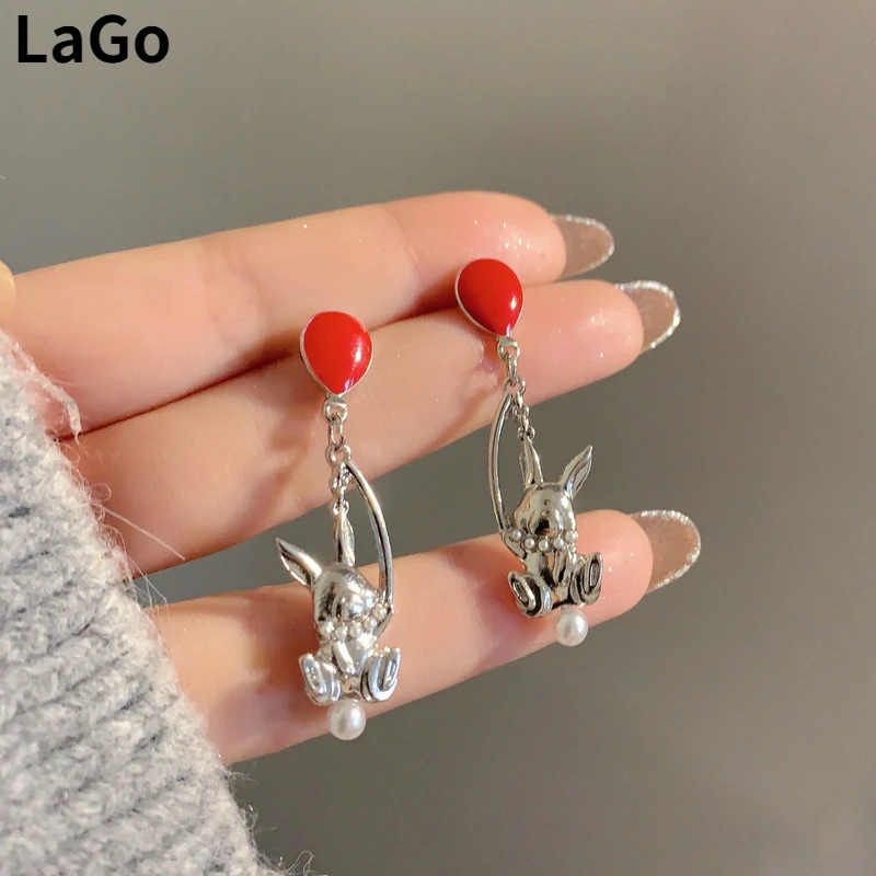 

Fashion Jewelry 925 Silver Needle Lovely Jewelry Sweet Korean Temperament Sweet Design Metal Earrings For Women Party Gifts