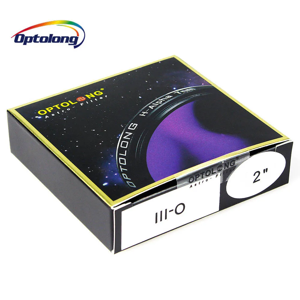 

OPTOLONG 2" 18nm O-III Filter for Telescope 2- inch Eyepiece Cuts Light for Astronomy Telescope High Quality LD1005B