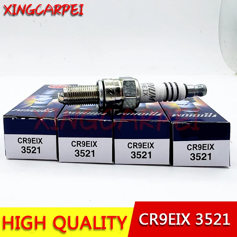 

4 шт. 3521 CR9EIX иридиевая свеча зажигания 5448 CB400 CBR VTR RZR XP900 XP1000 XP 900 1000 пара SUZUKI GSXR IU27 CR9EIA-9