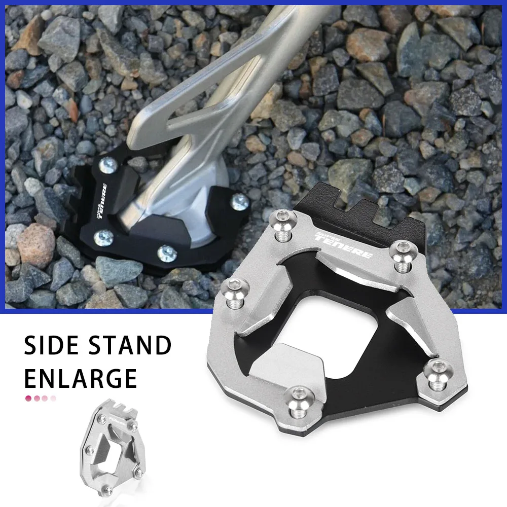 

Боковая подставка для мотоцикла, подножка, увеличивающая поддерживающую пластину для Yamaha XT1200ZE super tenere ABS 2017-2022 2021 2020 2019 18