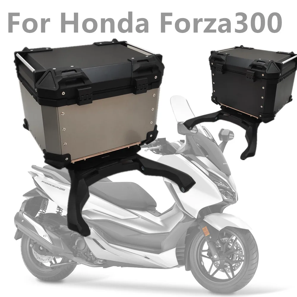 

45L 65L High Quality Rear Luggage Box For Honda Forza 300 Rear Luggage Box Motorcycle Top Trunk Storage waterproof