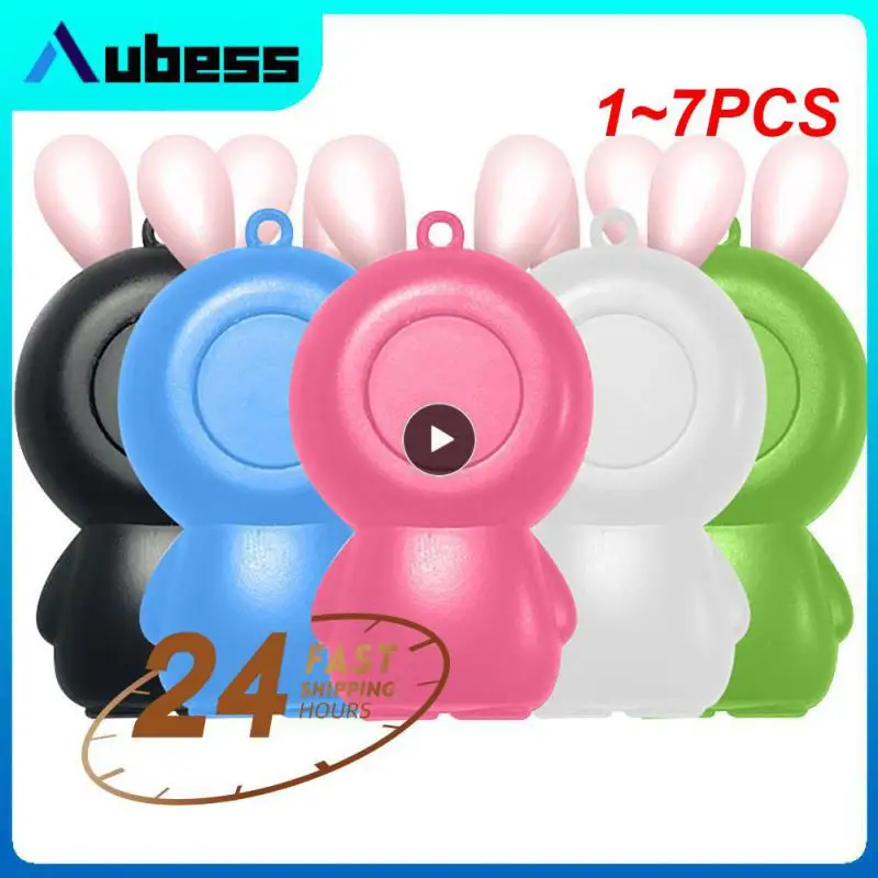 

1~7PCS Mini Anti Lost Alarm Wallet Smart Tag Tracker GPS Locator Keychain Pet Dog Child Tracker Finder Tracking