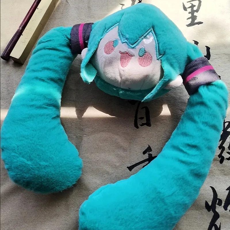 

Новейшие Мультяшные милые плюшевые игрушки Hatsune Miku Kawaii креативная кукла рюкзак подвеска брелок украшение подарок на день рождения для друзей