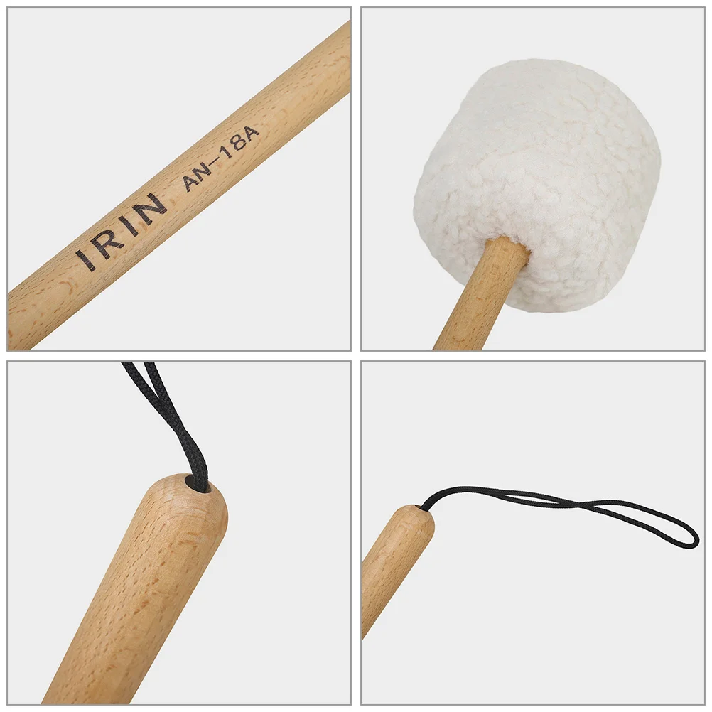 Singing Bowl Mallet Parts Stick Chanting Bowls Knock The Gong Sticks Drum for Decor