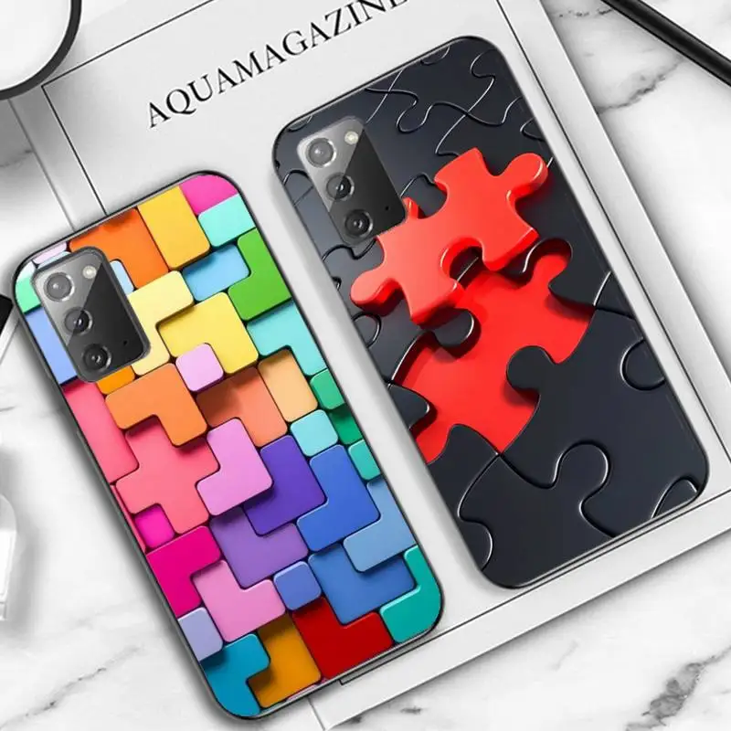 

Color Puzzle Phone Case for Samsung Note 5 7 8 9 10 20 pro plus lite ultra A21 12 72