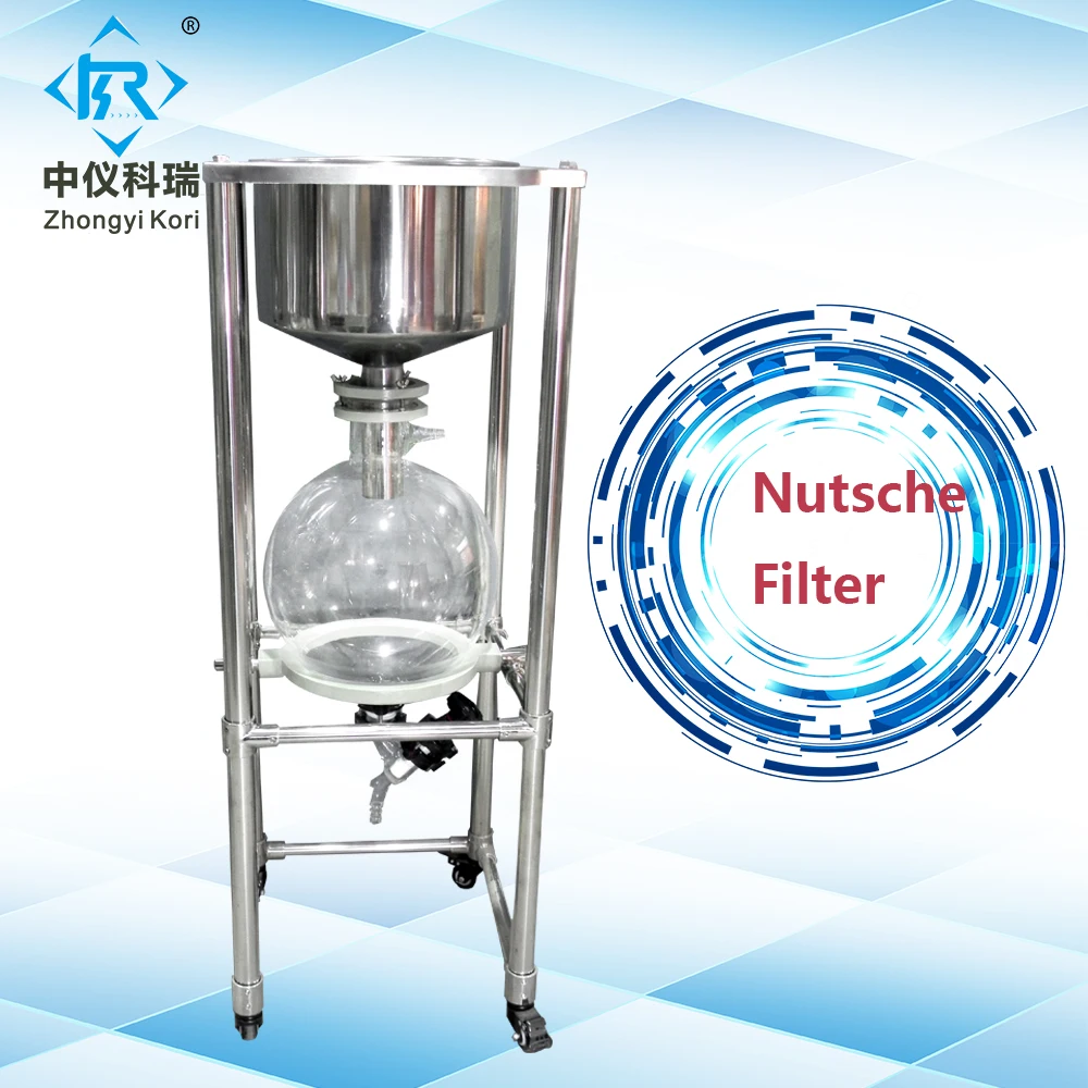 

China factory price with CE Certificate nutsche filtration filter with buchner funnel