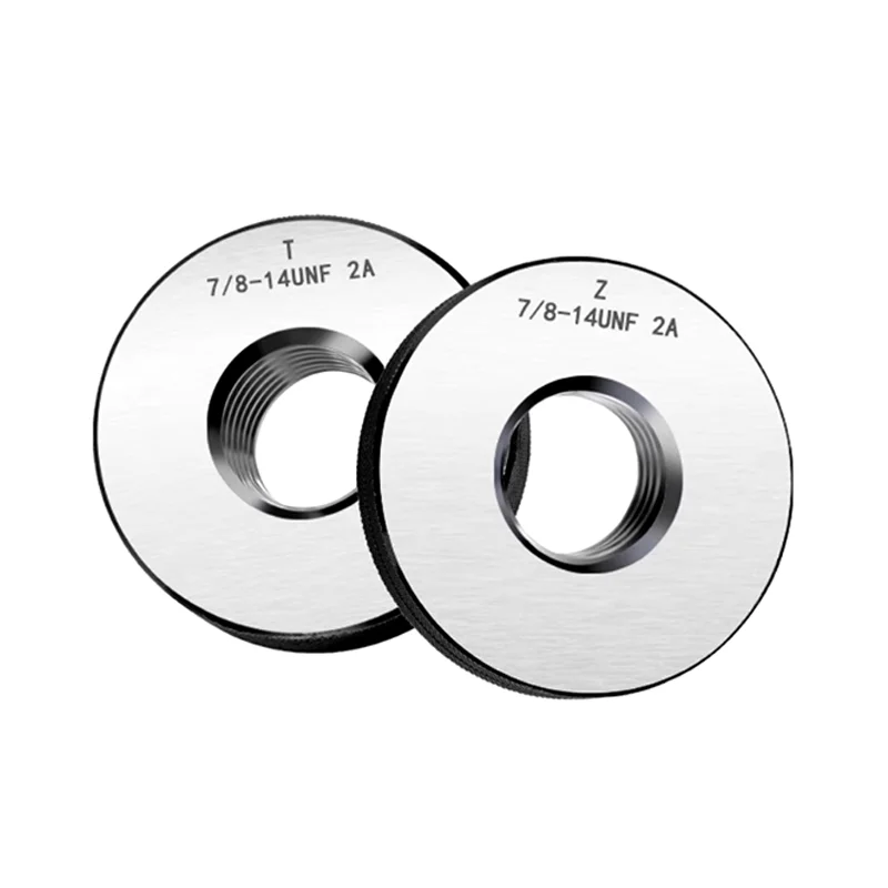 Кольцевой калибр с резьбой Датчик заглушки внутренней гладкой UNC UNF 1-8 1-10 1-12 1-14