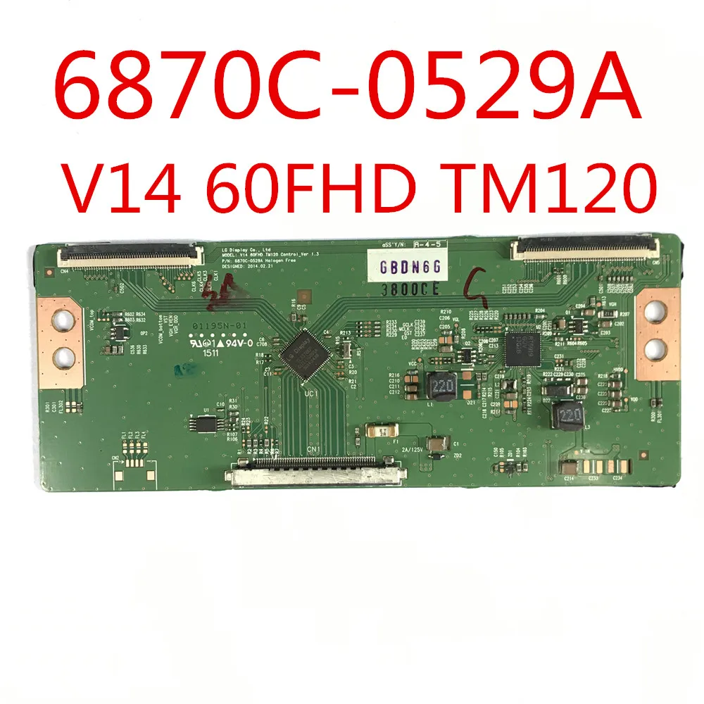 6870C-0529A Tcon Card 6870C Логическая плата 6870C 0529A V14 60FHD TM120 Оригинальная плата оборудования Placa TV Display Card T Con Board (art.: 3920d2f71af43) - 3920d2f71af43